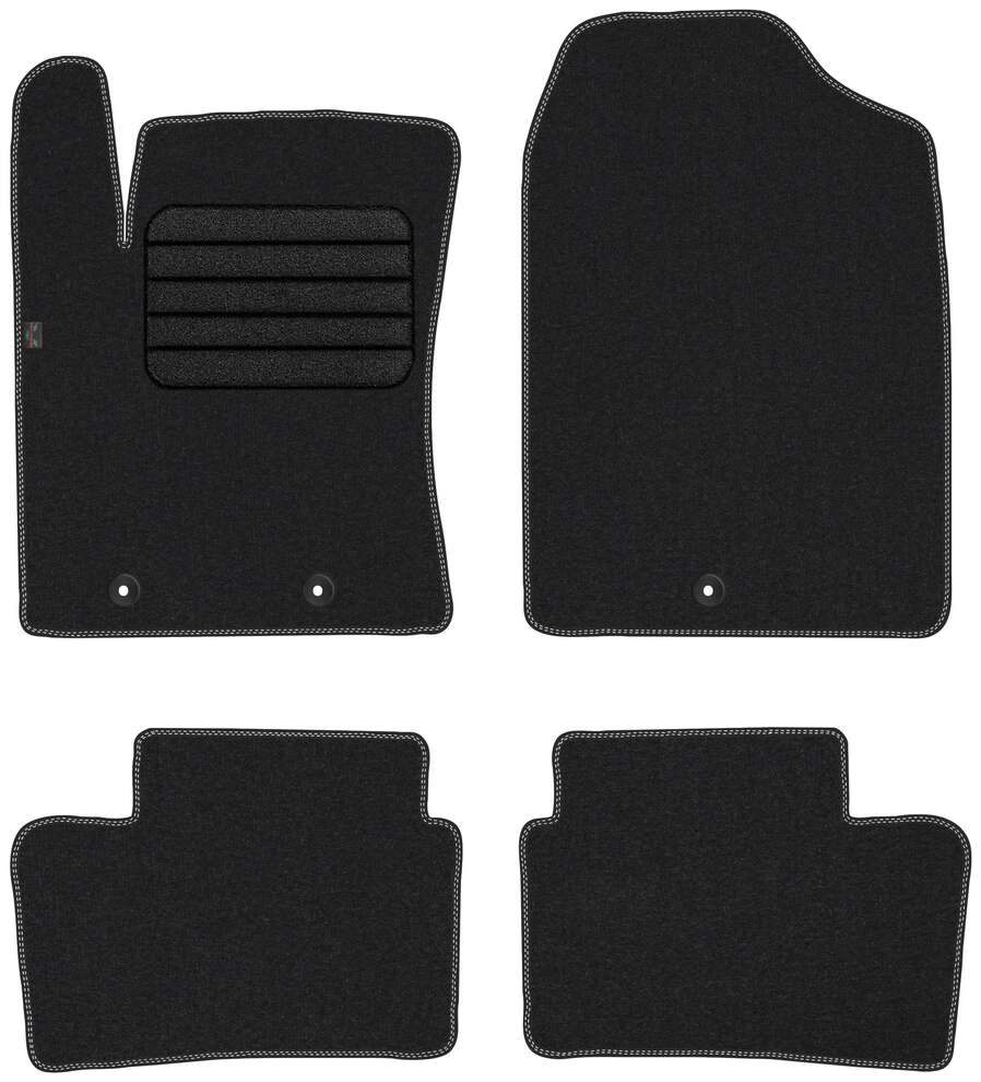 Unknown stoffmatter til Hyundai i10 II – premium velour
