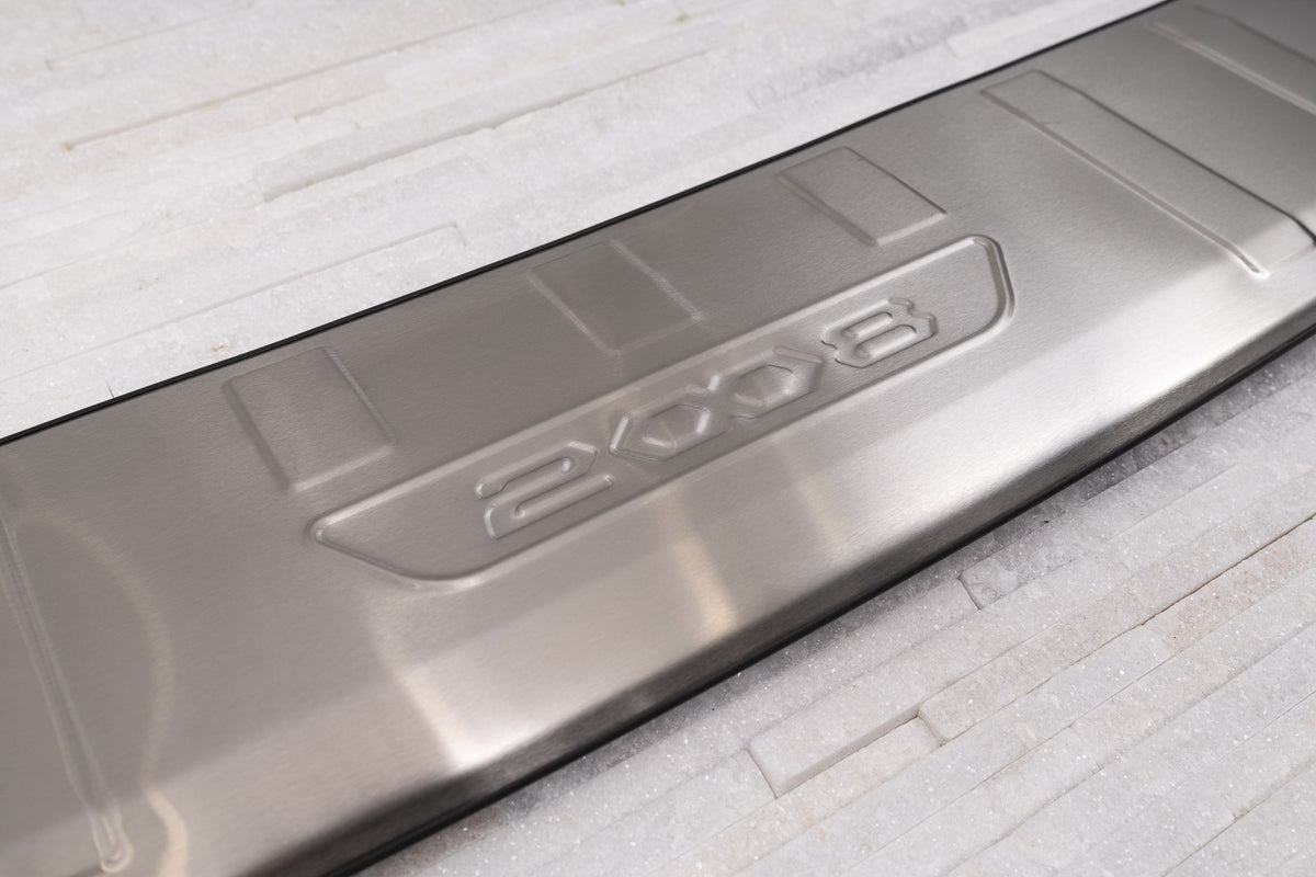 Ven-Tuning bakfangerbeskytter til Peugeot 2008 II / e-2008 – 3M dobbeltsidig tape montering