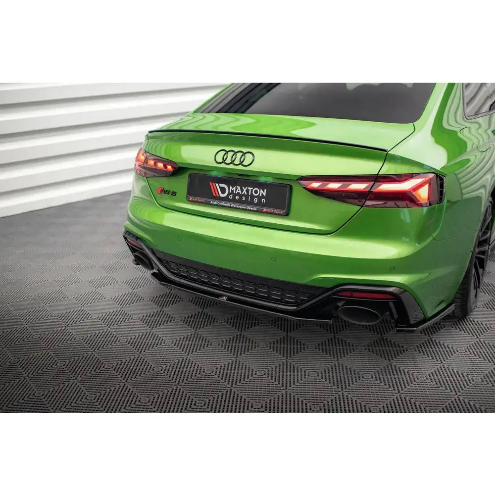 Central Rear Splitter Audi Rs5 F5 Facelift