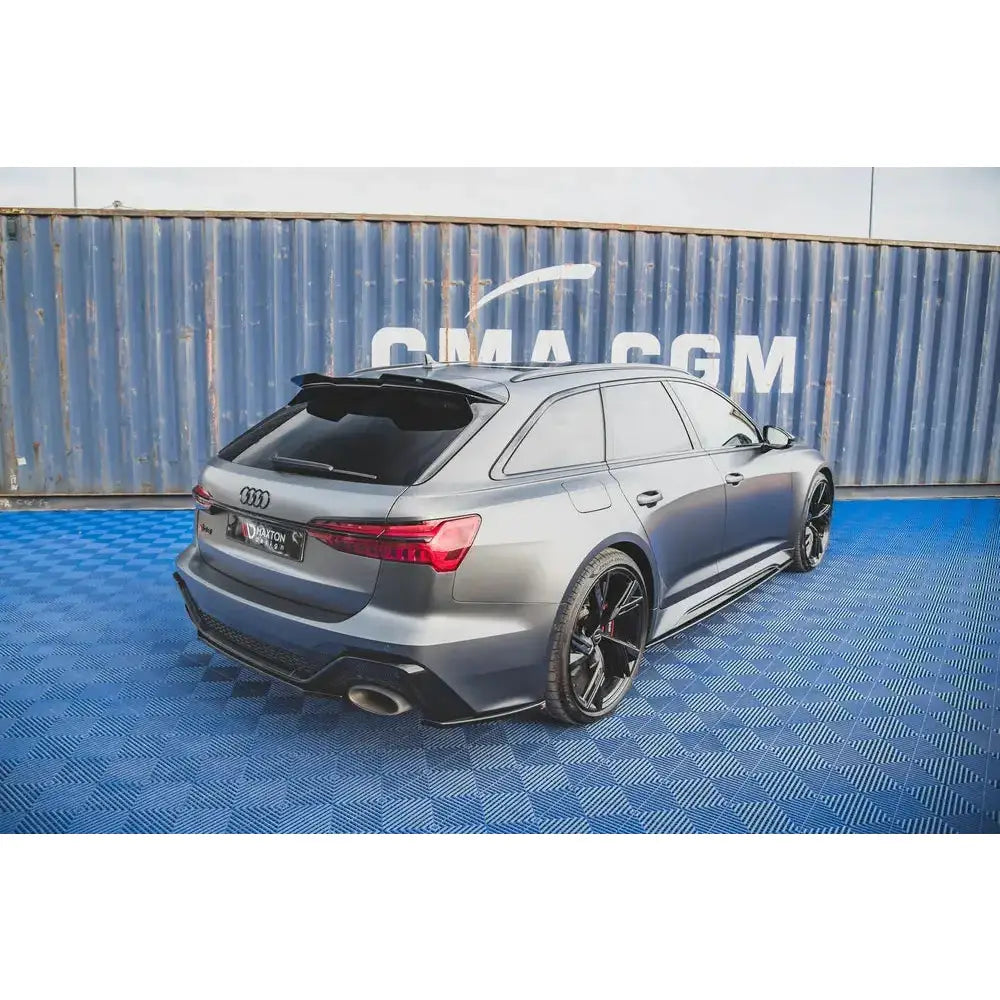 Central Rear Splitter Audi Rs6 C8