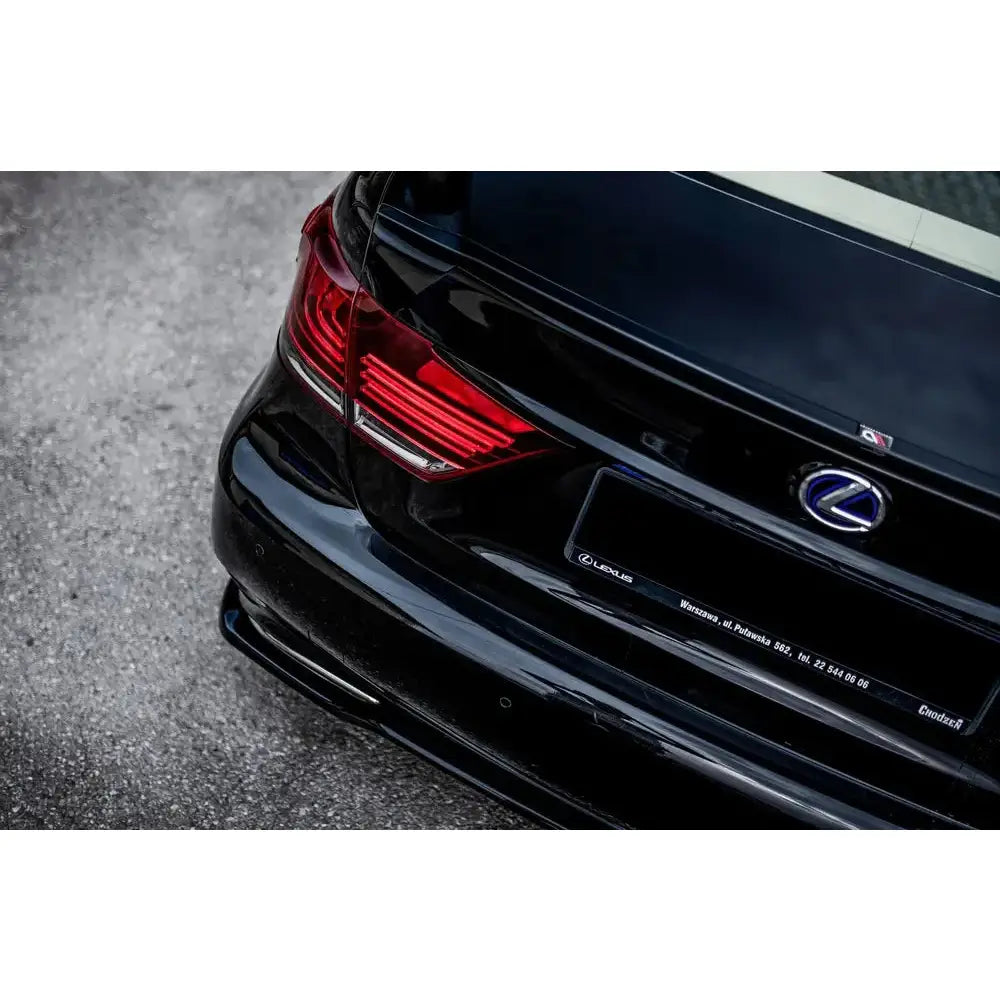 Central Rear Splitter Lexus Ls Mk4 Facelift