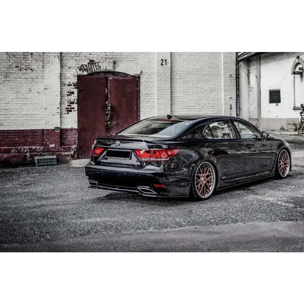 Central Rear Splitter Lexus Ls Mk4 Facelift