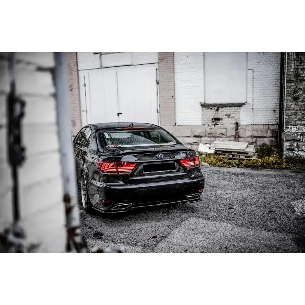 Central Rear Splitter Lexus Ls Mk4 Facelift