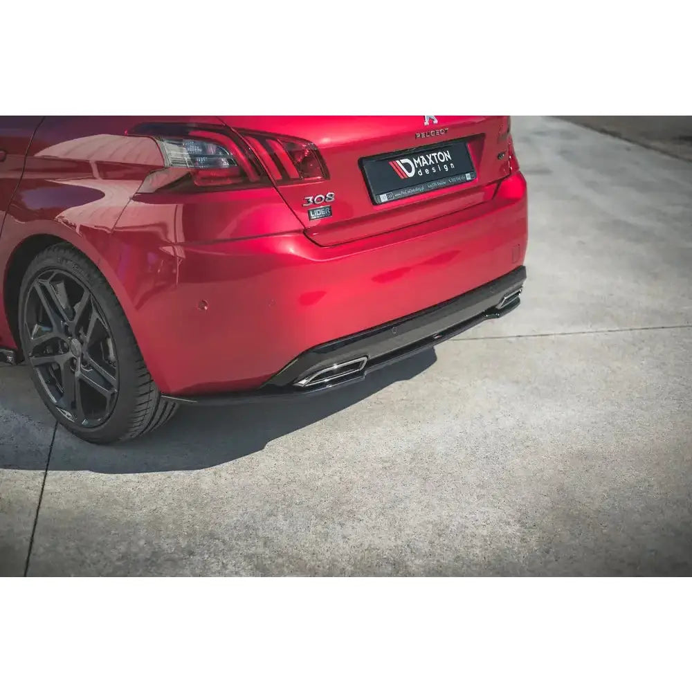 Central Rear Splitter Peugeot 308 Gt Mk2 Facelift