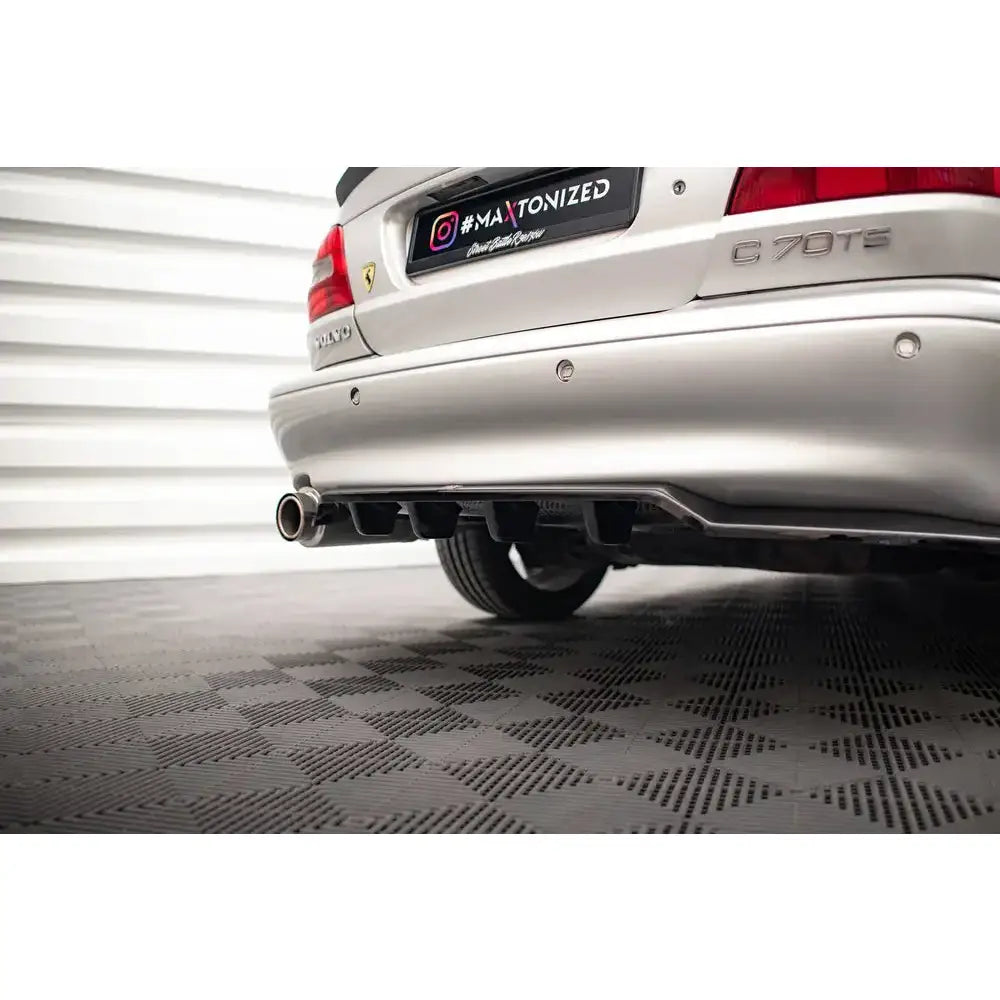 Central Rear Splitter (with Vertical Bars) Volvo C70 Mk1