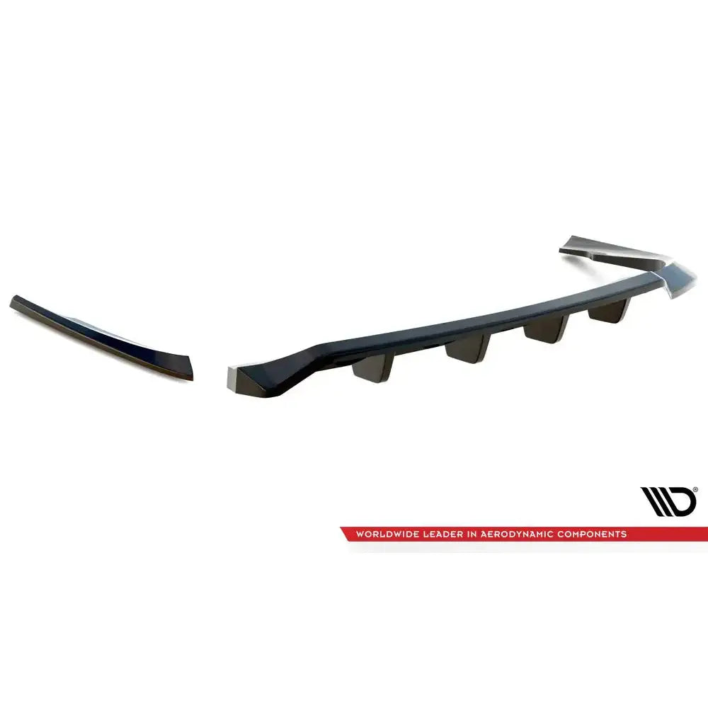 Central Rear Splitter (with Vertical Bars) Volvo C70 Mk1