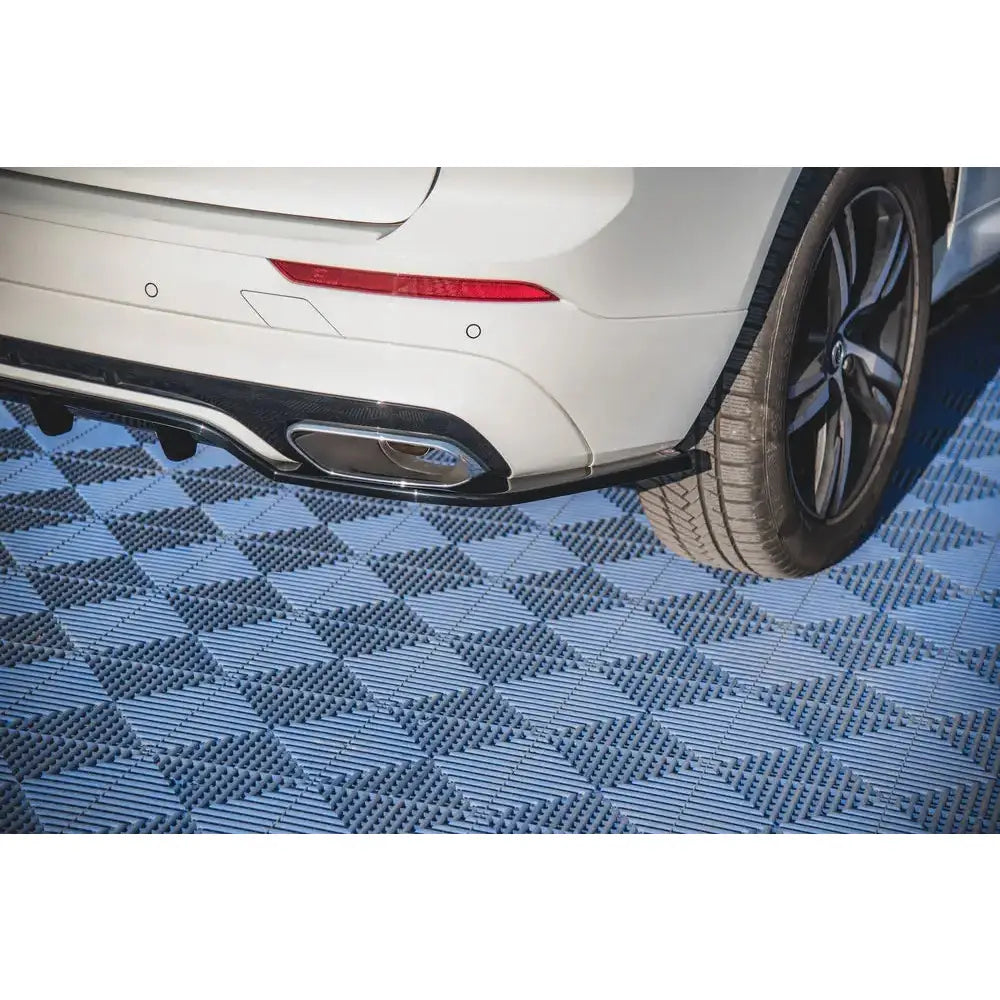 Central Rear Splitter (with Vertical Bars) Volvo Xc60 Mk2 R-design