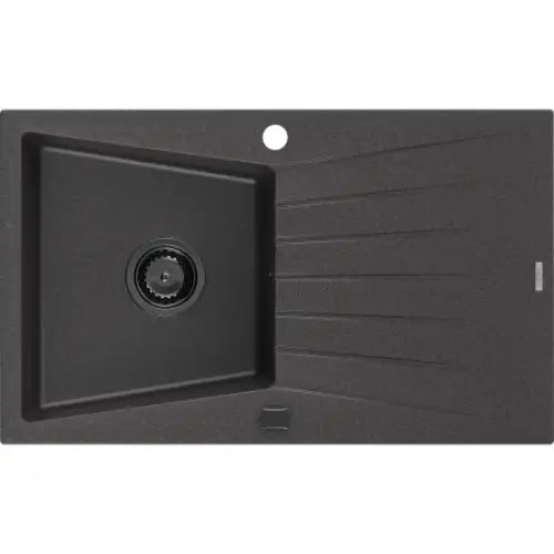 Cesar Kjøkkenvask 1 Kum 775x470 Mm Svart/grå 6514771010-76-b