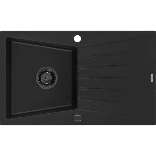 Cesar Kjøkkenvask 1 Kum 775x470 Mm Svart 6514771010-77-b