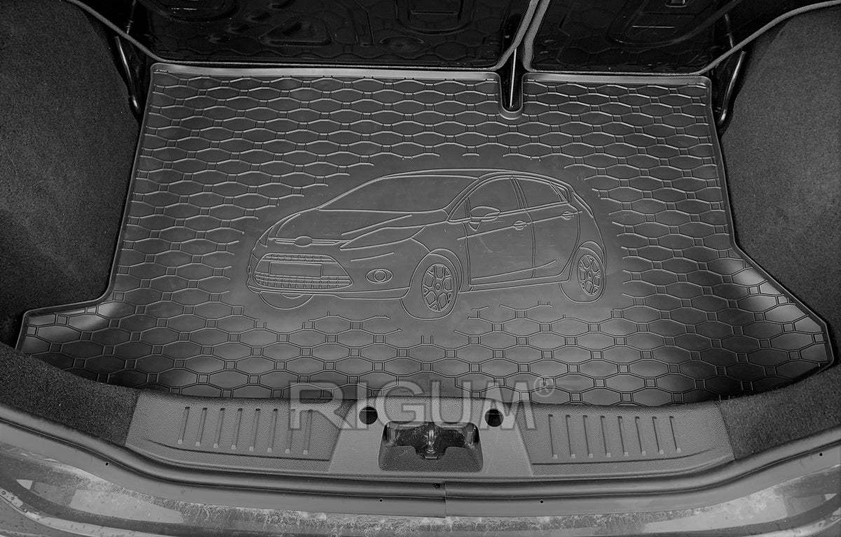 Rigum bagasjeromsmatte til Ford Fiesta Mk6 – 10 mm sidekanter