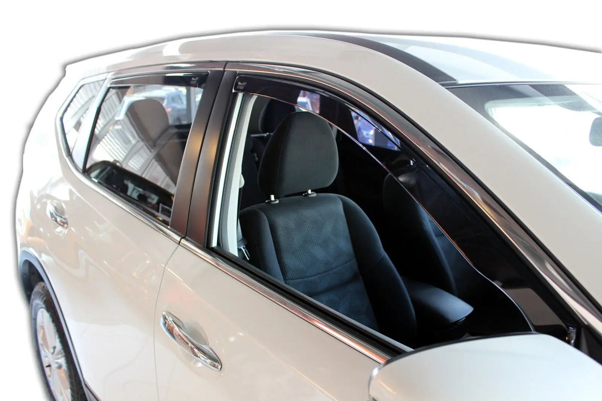 Heko vindavviser til Nissan X-Trial III (T32) / sett 4 stk. – røykfarget og transparent