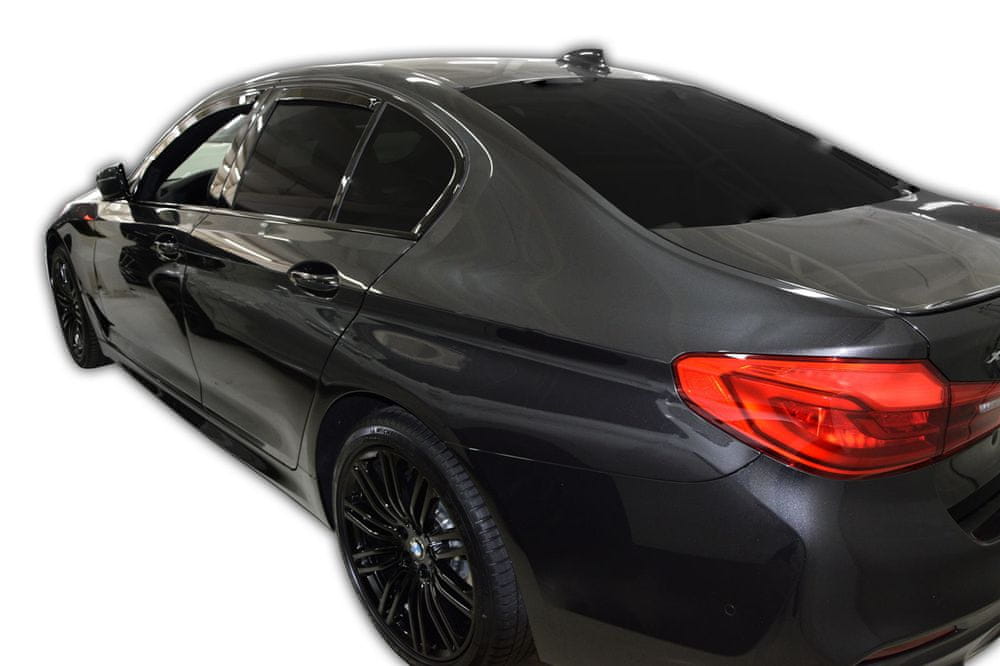 Vindavviser Bmw 5 (G30) Sedan / sett 4 stk. (2017-2023) – PMMA Plexi - nærbilde