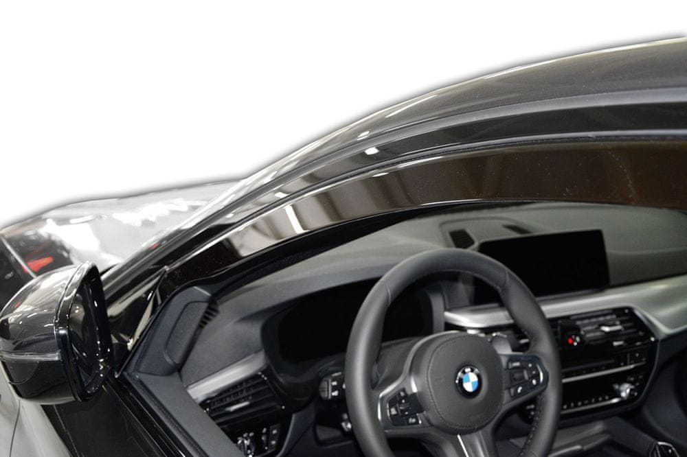 Heko vindavviser til Bmw 5 (G30) Sedan / sett 4 stk. – sort transparent