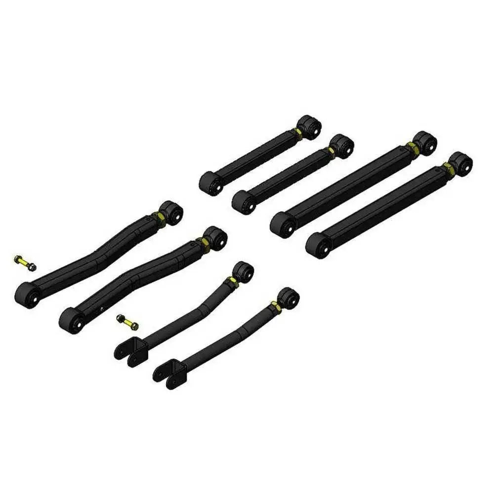 Clayton Off Road Overland + Lift 0-5’’ Justerbart Kortarmssett med Korte Armer - Jeep Gladiator Jt 20-