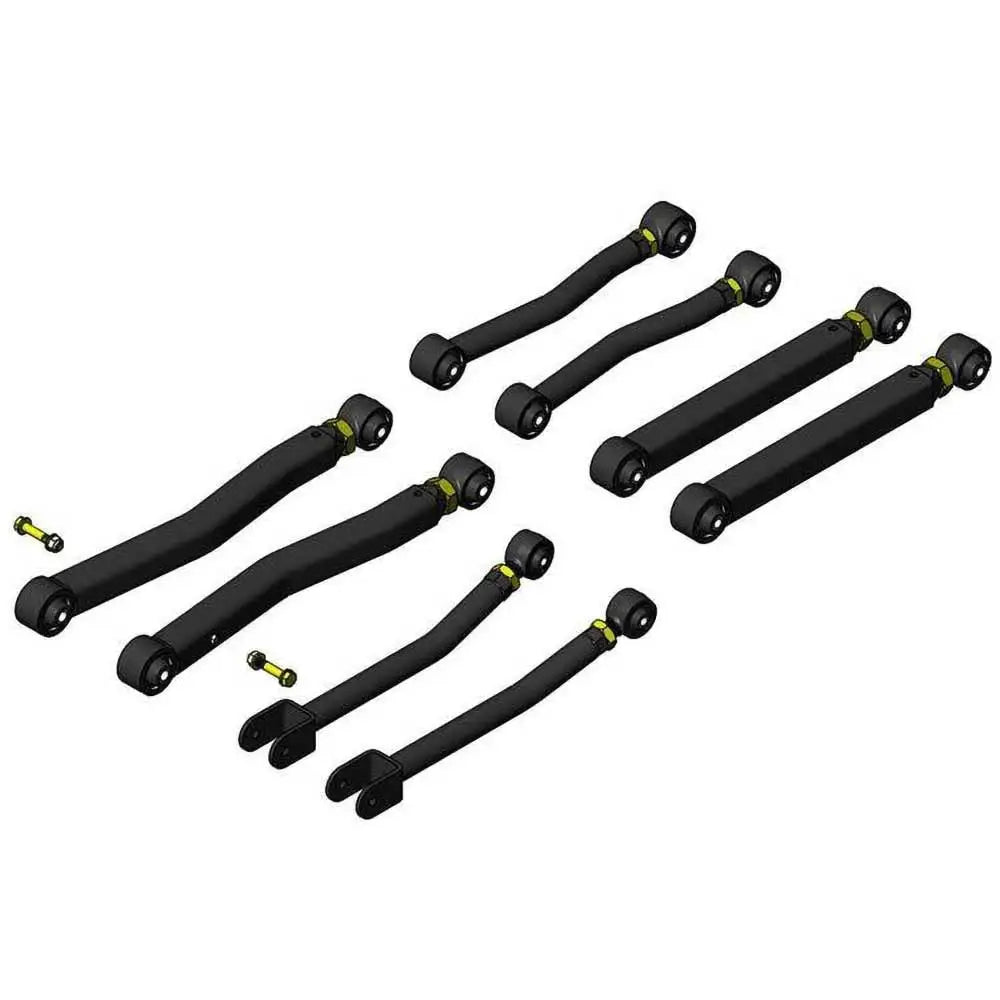 Clayton Off Road Overland + Lift 0-5’’ Justerbart Kortarmssett med Korte Armer - Jeep Wrangler Jl 2 d 18-