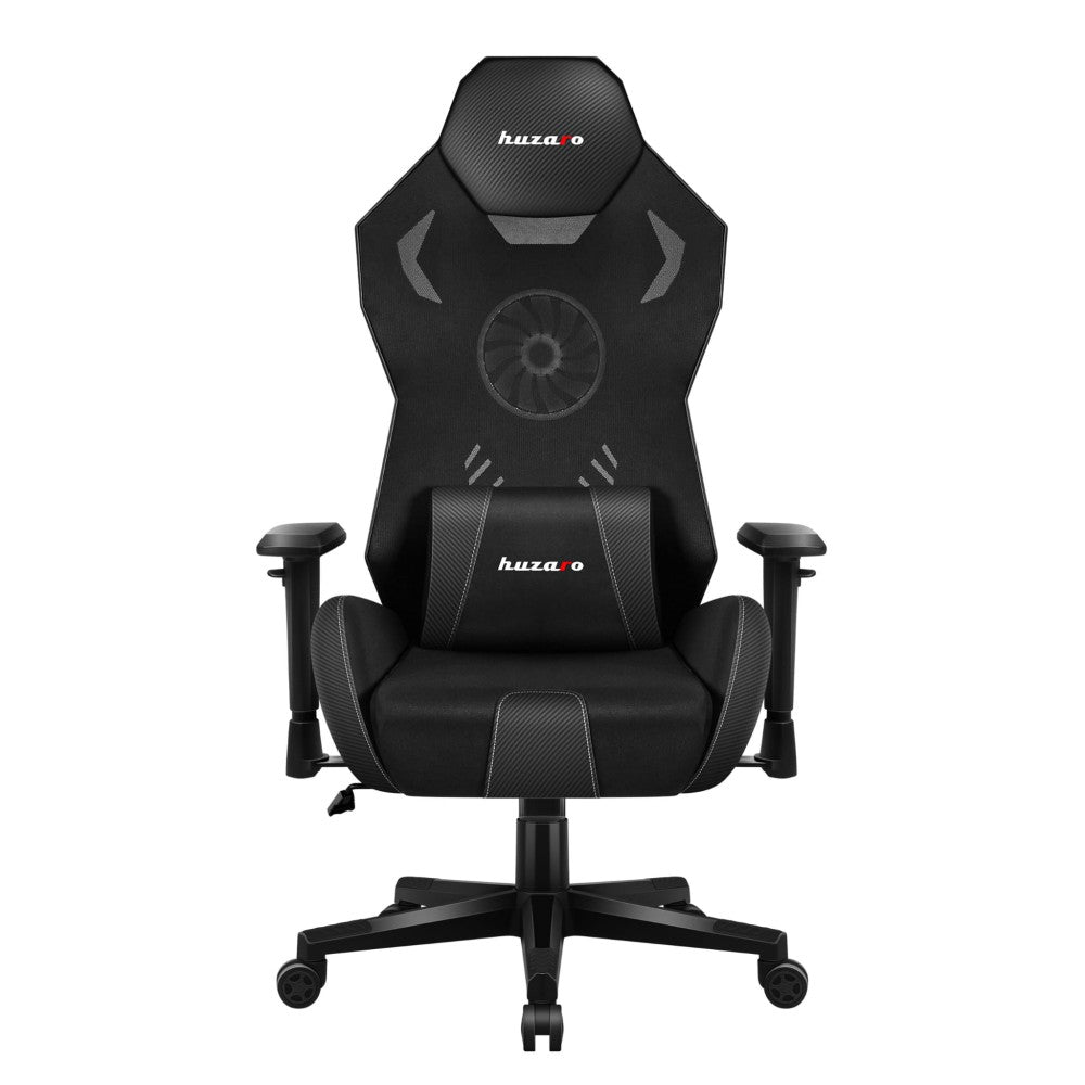 Huzaro Combat 7.6 RGB – ryggstøtte og LED-list sett bakfra