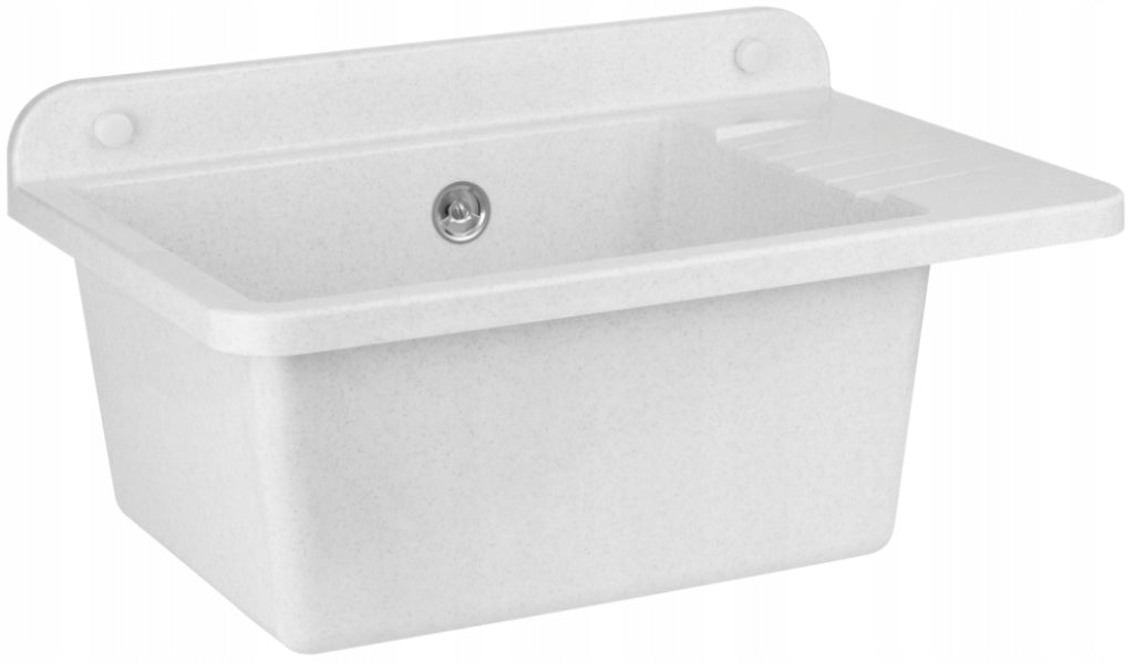 Målskisse for Compact Hvit 50×35 cm