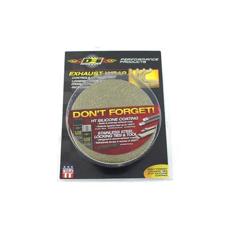 Cool-tape Exhaust Heat Wrap 50mm x 30m Black