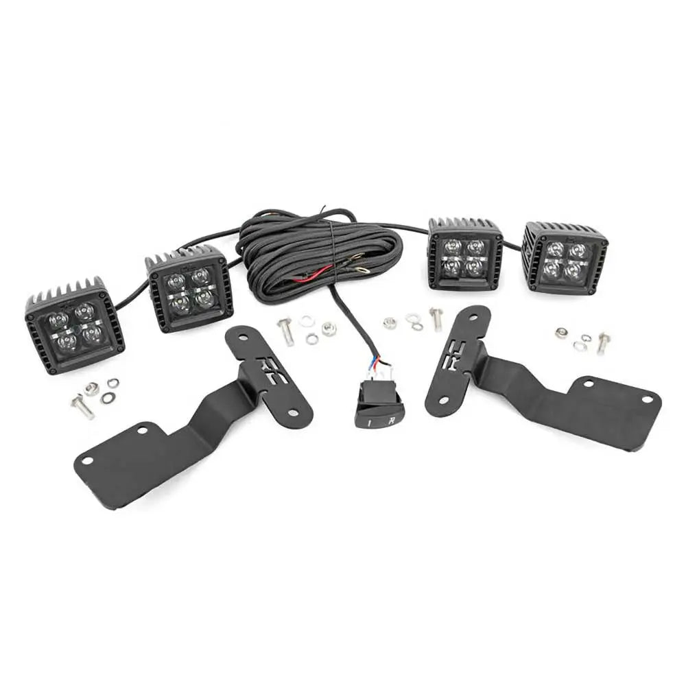 Cree Led Tilleggslys med Cool White Drl for Subaru Forester 14-18