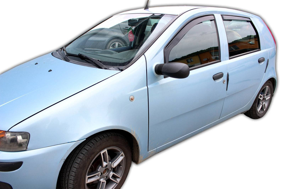 Heko vindavviser til Fiat PUNTO II III 5-dørs 10/1999→ sett 4 stk. – PMMA Plexi