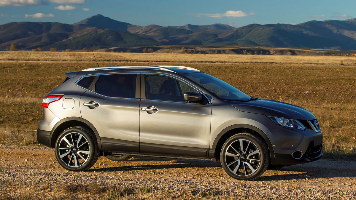 Takrails Nissan Qashqai (J11) Ventshield (2013-2021) - sett forfra