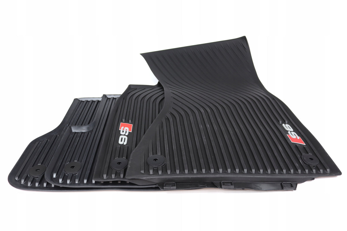 Gulvmatter Audi A6 C7 (2011-2018) – TPE Gummi | VAG OEM - detaljer