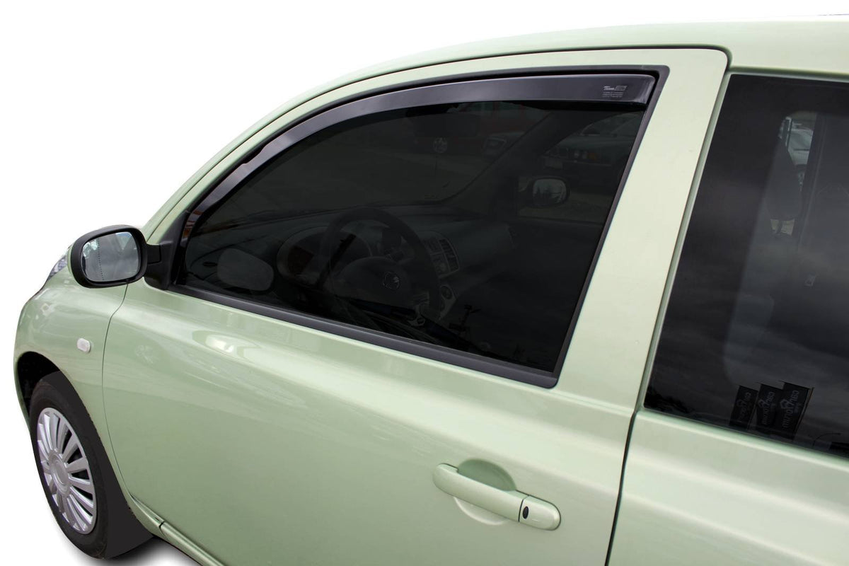 Vindavviser Nissan MICRA K 12 3-dørs (2002-2010) – PMMA Plexi - detaljer