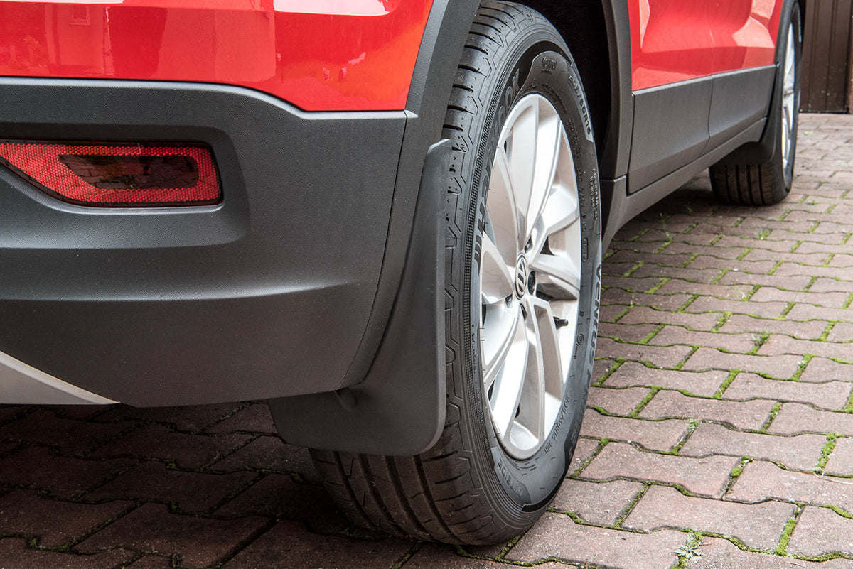 Ven-Tuning skvettlapp til Vw T-CROSS – svart ABS-materiale