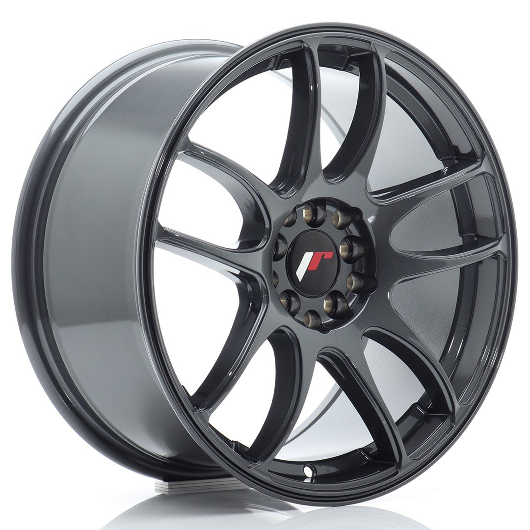 Felg JR Wheels JR29 17x8" Hyper Gray – sett forfra
