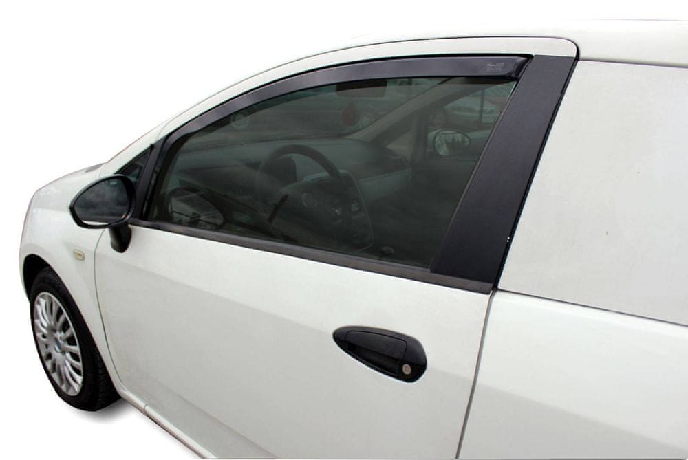 Vindavviser Fiat PUNTO GRANDE /EVO 3-dørs (2006-2012) – PMMA Plexi - detaljer