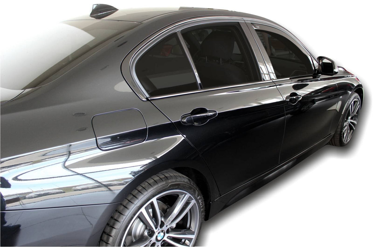 Vindavviser Bmw 3-serie F30 4-dørs (2012-2018) – PMMA Plexi - detaljer