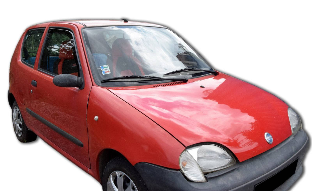 Heko vindavviser til Fiat SEICENTO 3-dørs 1998→ / 600 sett 2 stk. – PMMA Plexi