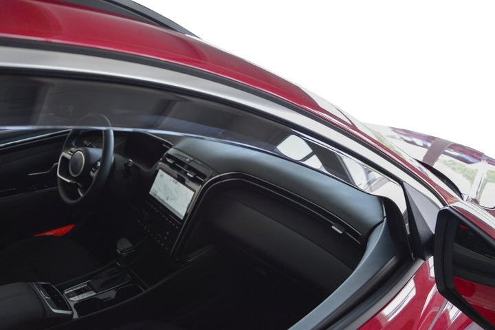 Heko vindavviser til Hyundai Tucson IV / sett 4 stk. – sort transparent