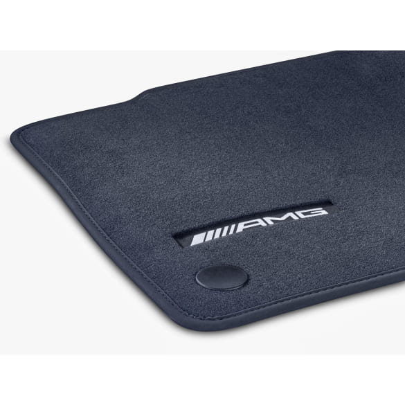 Mercedes OEM stoffmatter til Mercedes EQE (V295) / AMG Sport Black Edition – titanium black farge