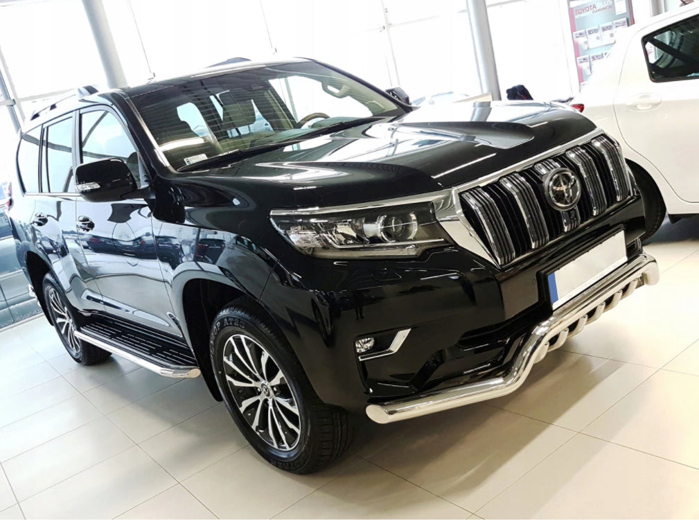 Bakfangerbeskytter Toyota Land Cruiser J150 (2013-2017) – rustfritt stål - detaljer