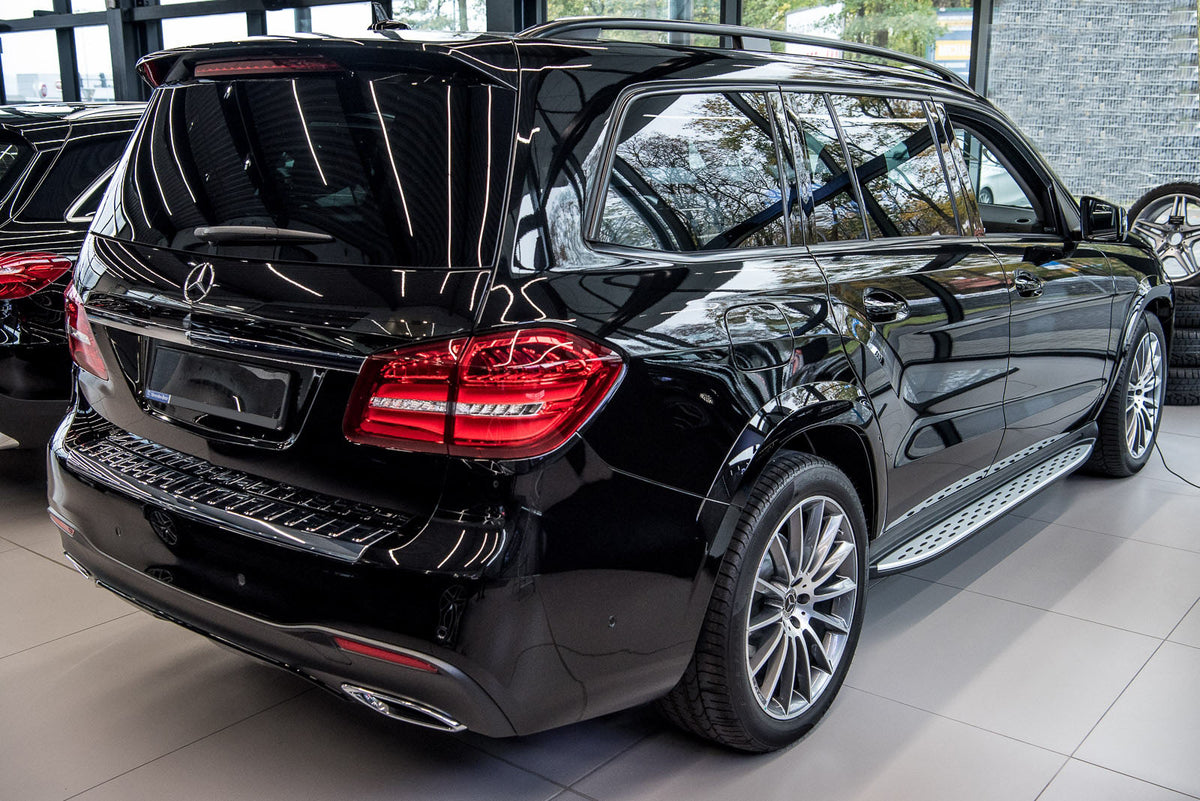 Stigtrinn Mercedes GL (X166) Ventshield (2012-2015) - sett forfra