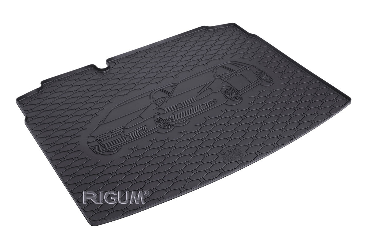Rigum bagasjeromsmatte til Vw Golf V Hatchback / Golf VI Hatchback – luktfrie gummi