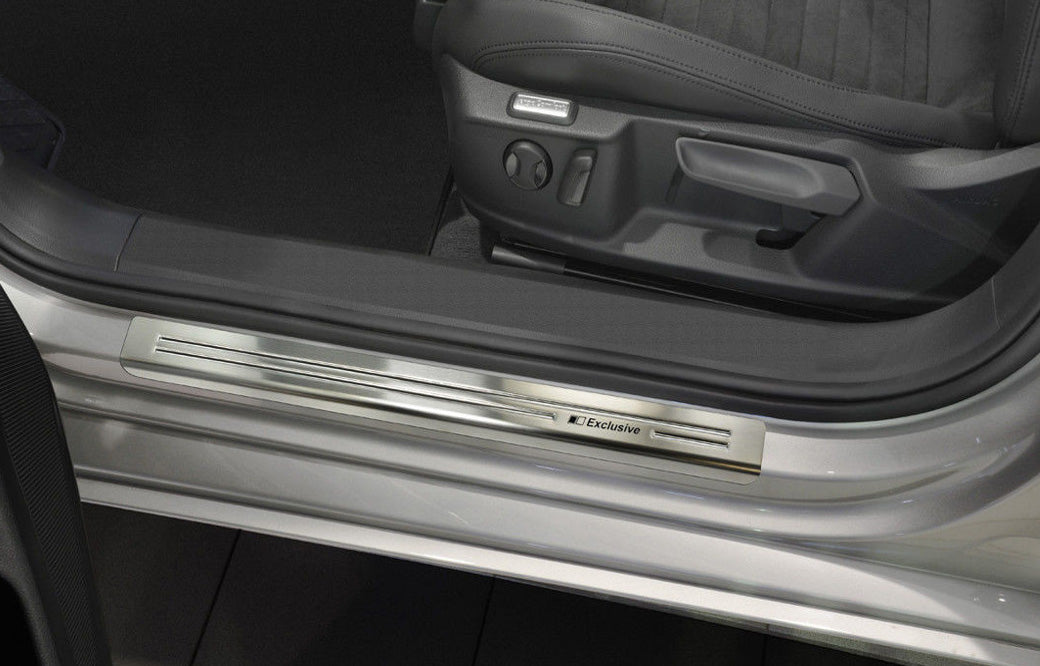 Avisa dørbeskytter til Vw Passat B8 / Exclusive Edition Silver – rustfritt stål