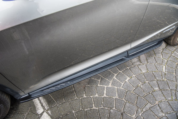 Stigtrinn Ventshield til Lexus RX IV 2015-2022 i aluminium og svart/sølv
