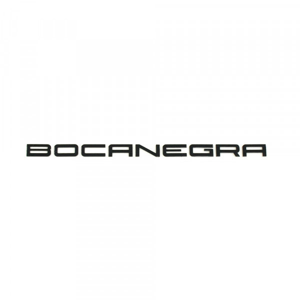 Emblem/logo til Seat Bocanegra i satin svart finish for montering på bakluke