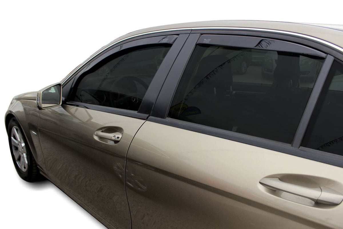 Vindavviser Mercedes C (W204) Sedan / sett 4 stk. (2007-2014) – PMMA Plexi - detaljer