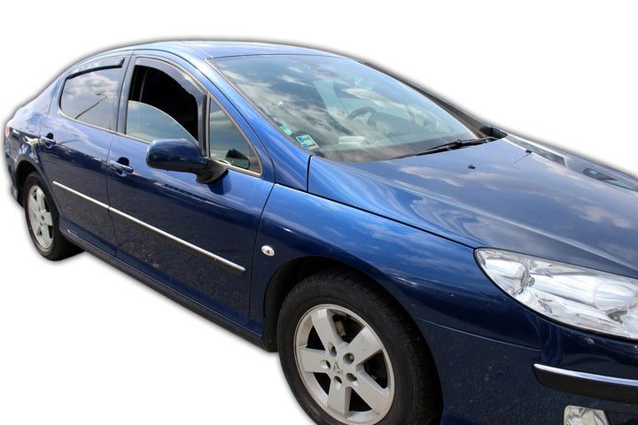 Heko vindavviser til Peugeot 407 4-dørs – PMMA Plexi