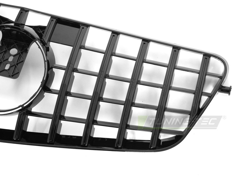 Grill Mercedes E-Klasse W212/S212 09-13 sett fra siden, struktur synlig.