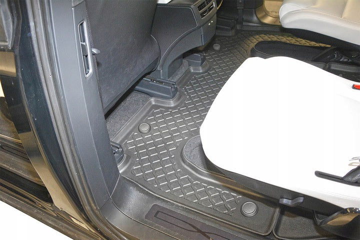 Gulvmatter Tesla Model X (2015-2021) – Antiskli luktfrie gummi TPE - detaljer