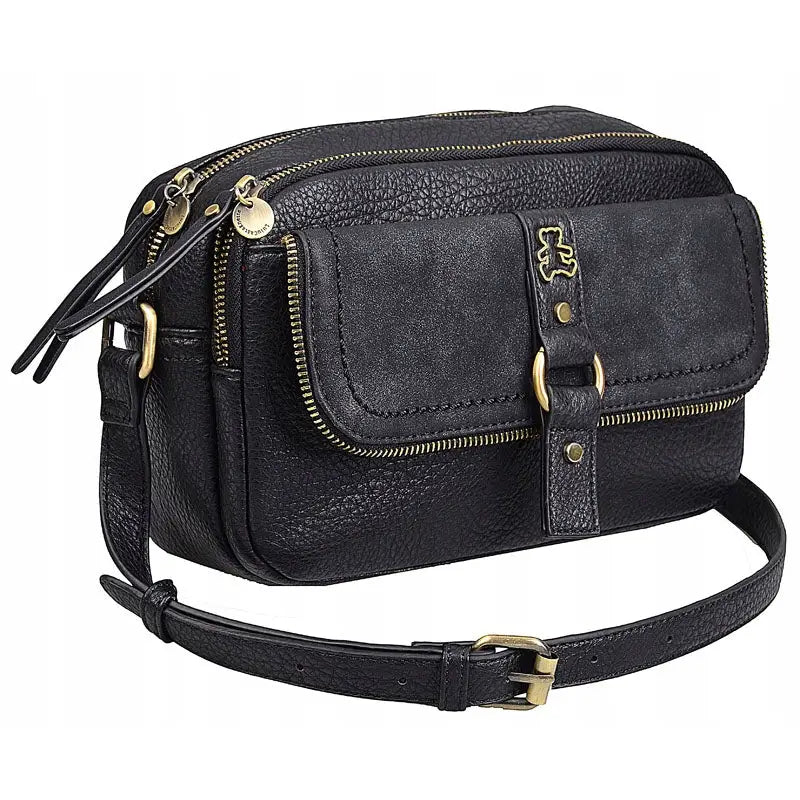 Dame Skulderveske Lulu Castagnette Svart