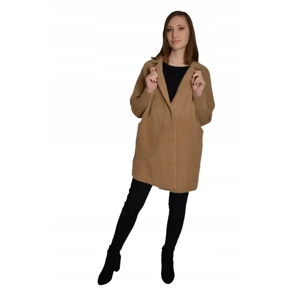 Damefrakk i Alpakka Oversize Mindre Modell