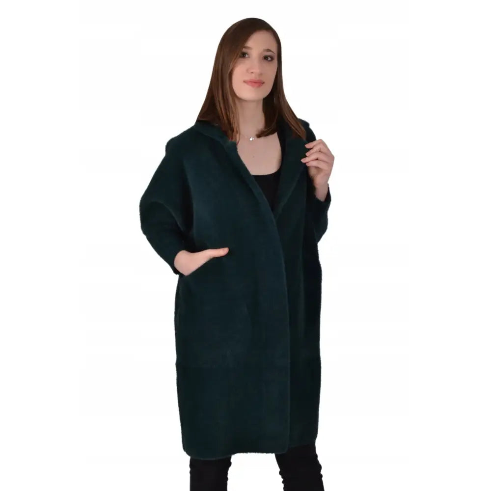 Damefrakk Lang Alpakkaull Størrelse Universal - 62 Cm