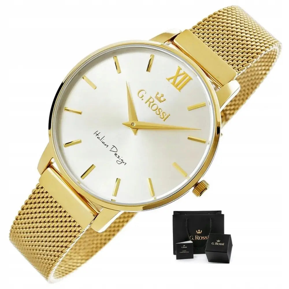 Dameklokke g Rossi Cleo Klassisk + eske Gravering