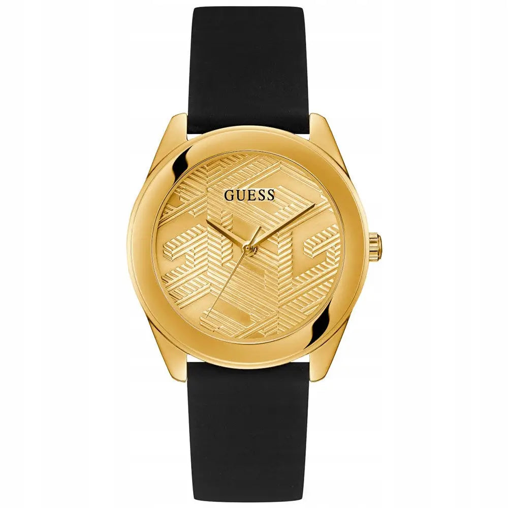 Dameklokke Guess Gw0665l1 Svart