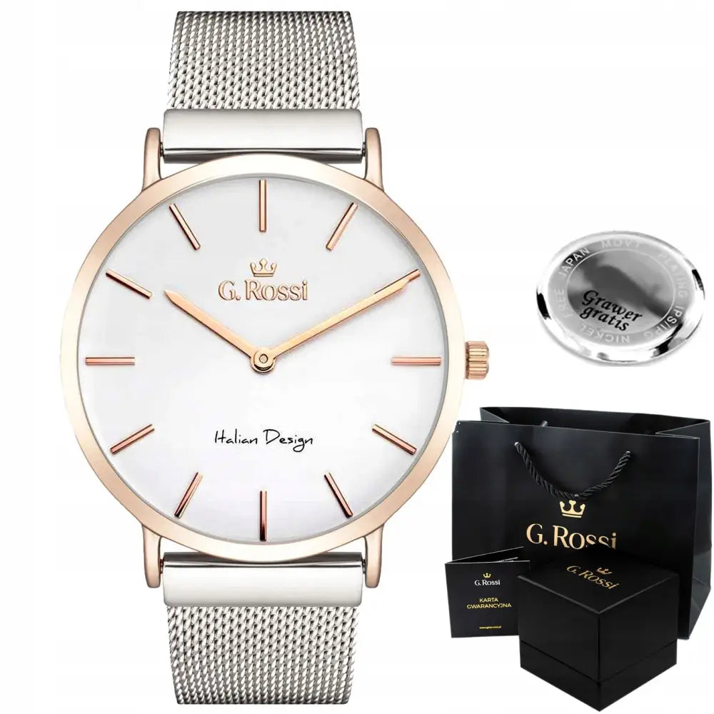 Dameklokke Mesh g Rossi Nikki Klokker + eske